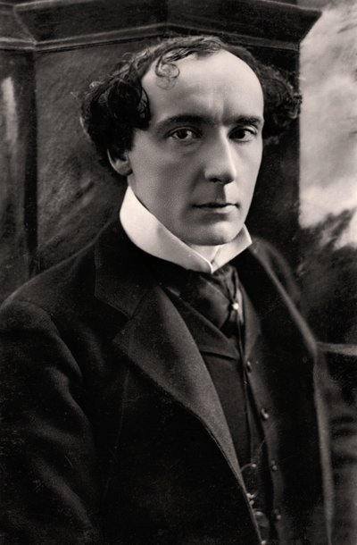 Harry Brodribb Irving 1870-1919，英国演员，20世纪初。 作者 万代克