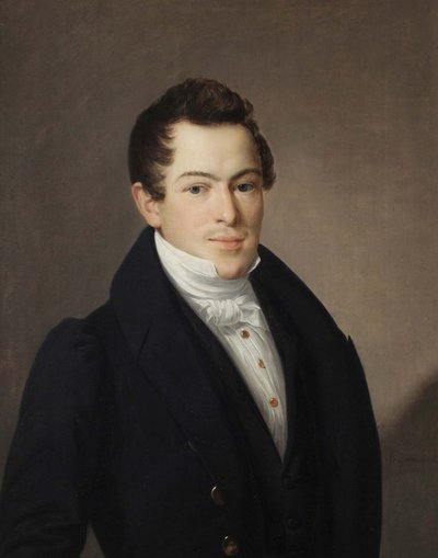 纳乌莫夫肖像，1831年 作者 Vasili Andreevich Tropinin