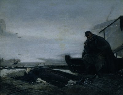 1860年代中期溺水 作者 瓦西里·格里戈列维奇·佩罗夫（Vasili Grigorevich Perov）