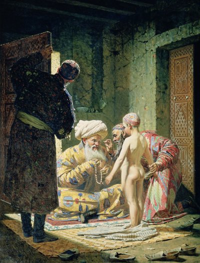 买卖儿童奴隶 作者 瓦西里·瓦西里耶维奇（Vasili Vasilievich Vereshchagin）
