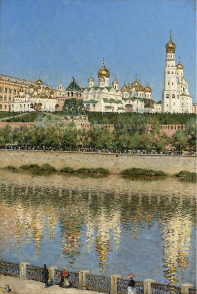 莫斯科克里姆林宫的视图 作者 瓦西里·瓦西里耶维奇（Vasili Vasilievich Vereshchagin）