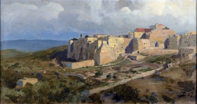 Bethleem ou Bethlehem - Bethlehem par Polenov, Vasili (Vassili, Vassily) Dmitrievich (1844-1927) 作者 瓦西里·德米特里耶维奇·波列诺夫