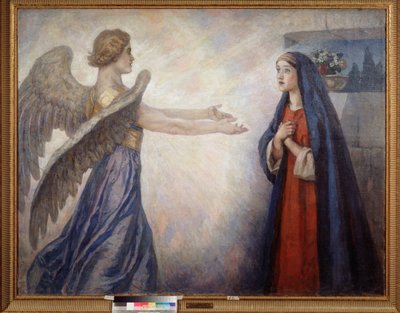 圣母领报 作者 瓦西里（Vasilij Ivanovic Surikov）