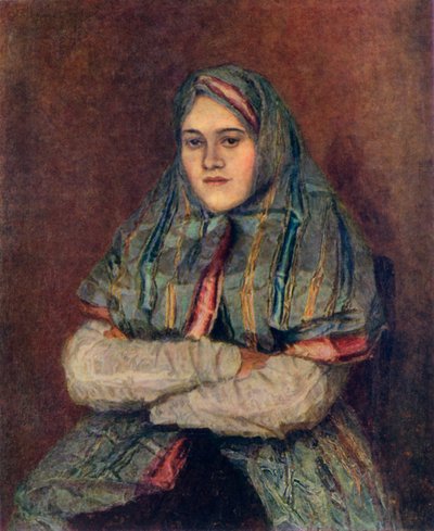 The Townswoman，1902年，1965年。 作者 瓦西里·苏里科夫（Vasily Surikov）