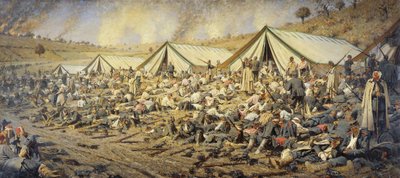进攻之后普列夫纳，1877-1878 年 作者 瓦西里韦列夏金