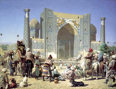 他们是凯旋，c1871-c1872 作者 Vasily Vereshchagin