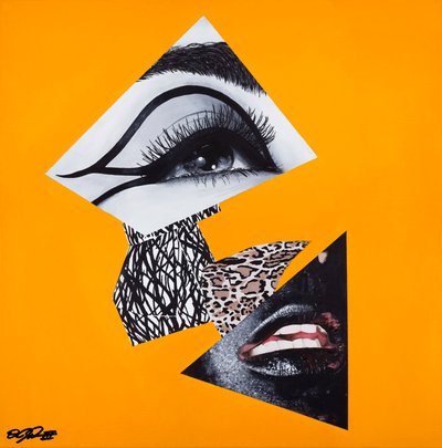 Jez（又名 "她有爵士乐"），2014（丙烯酸画布） 作者 瓦斯金 瓦斯金