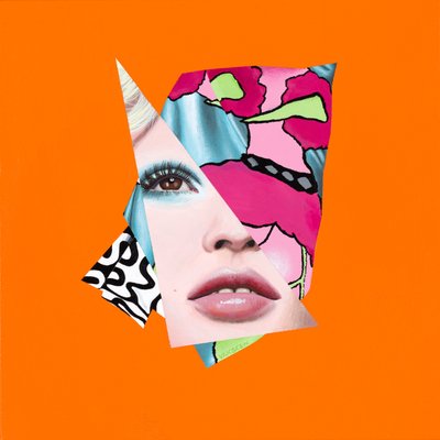 独角兽的颓废》，2016 年（丙烯酸画布） 作者 瓦斯金 瓦斯金
