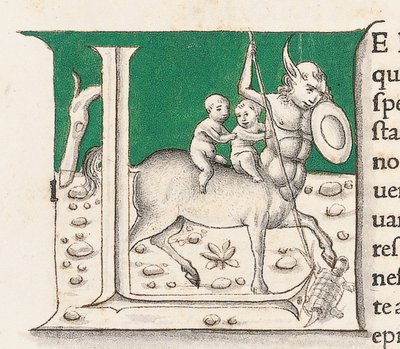 老普林尼（Pliny the Elder）的《自然史》（Historia Naturalis）的细节 作者 威尼斯人学校