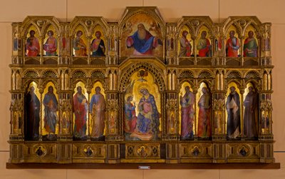 Polyptych of the Annunciation (Lion Polyptych) 作者 Veneziano Lorenzo