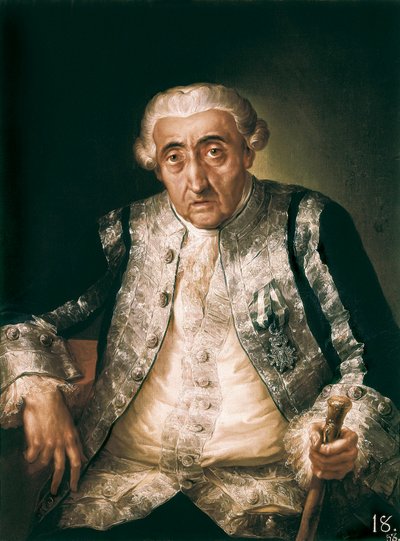 Cayetano de Urbina y Ortiz de Zarate 的肖像，c。 1801（布面油画） 作者 维森特·洛佩兹和波塔纳