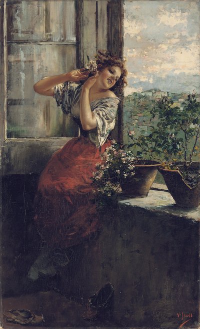 遥远的想法（布面油画） 作者 Vicenzo Irolli