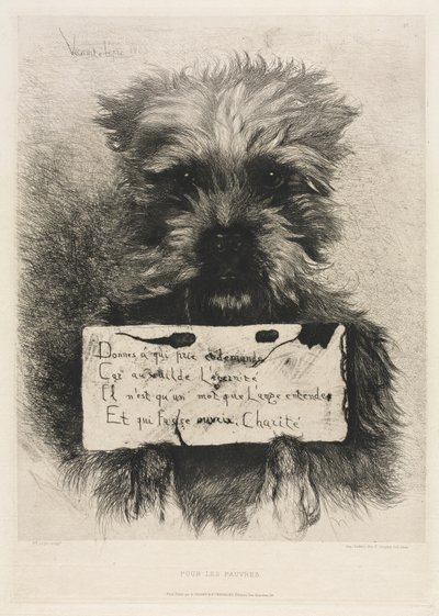 为了穷人，1863年。 作者 子爵 Lepic Ludovic 拿破仑