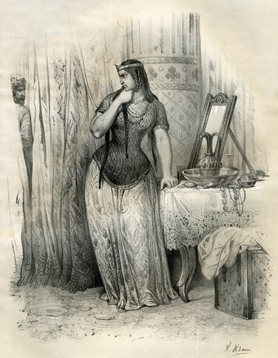 Brunehaut（或 Brunehilde，534-613 年），567 年奥斯特拉西亚王后，国王西格贝特（或西格赫伯特）的妻子。他死后，她精力充沛地管理王国。他与诺伊斯特里亚王后弗雷内冈德（Frenegonde）的争斗蹂躏了他们的国家。利夫里到克洛泰尔（布衣 作者 Victor Adam