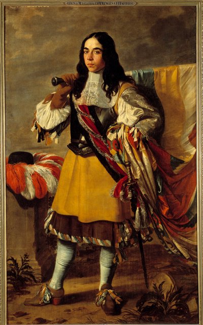 维克多-布凯特（Victor Boucquet，1619-1677 年）17 世纪的壁画《太阳》。1,84x1,12 米 作者 维克多花束