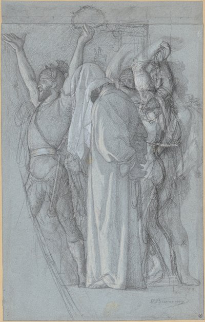 对基督的嘲弄 作者 Victor Francois Eloi Biennourry
