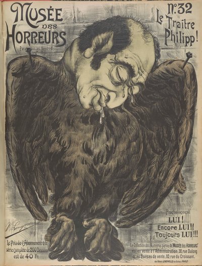 恐怖博物馆 恐怖画廊：Phillippe de Rothschild，1899年。 作者 维克托·莱内普沃