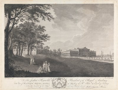 埃塞克斯郡的 Wanstead House 作者 维克多·玛丽·皮科特