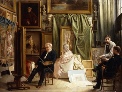 艺术家工作室 作者 维克多·莫特兹（Victor Mottez）