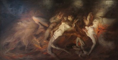 Voluptuous》，1889年。 作者 维克多·普鲁韦