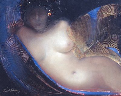 无题》，2004 年（布面油画和金箔） 作者 维多利亚蒙特西诺斯