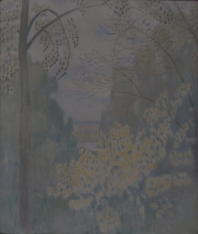 坚果树，1905年 作者 维克多·埃尔皮迪佛罗维奇·鲍里索夫·穆萨托夫