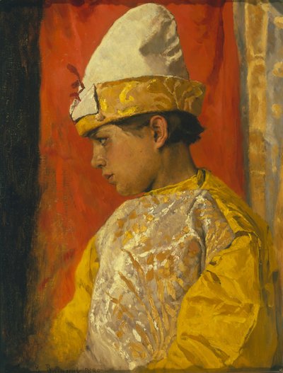 1882年，穿着斯科莫洛克（skomorokh）连衣裙 作者 维克托·米哈伊洛维奇·瓦斯涅佐夫