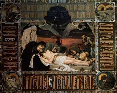 死亡裹尸布》，1896年。 作者 维克托·米哈伊洛维奇·瓦斯涅佐夫