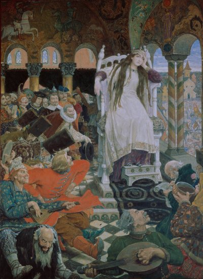 永不微笑的公主Nesmeyana，1914-1916年 作者 维克托·米哈伊洛维奇·瓦斯涅佐夫
