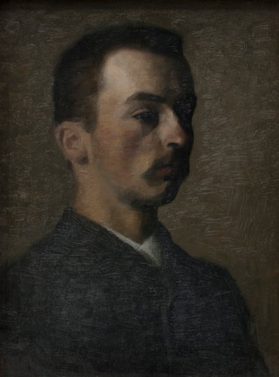 自画像》，1890年。 作者 威廉·哈默修伊