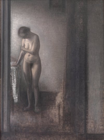 站立的女性裸体 作者 威廉·哈默修伊