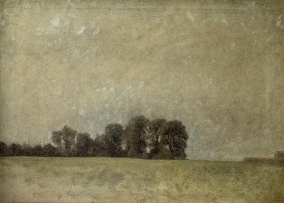 风景，1909年 作者 威廉·哈默肖伊