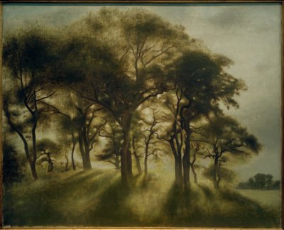 与财富景观 作者 Vilhelm Hammershoi