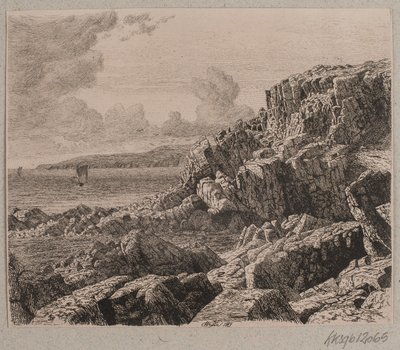 博恩霍尔姆岛（Bornholm）沿海地区 作者 威廉·肯