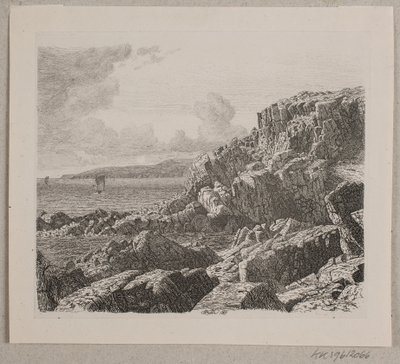 博恩霍尔姆岛（Bornholm）沿海地区 作者 威廉·肯