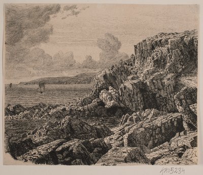 博恩霍尔姆岛（Bornholm）沿海地区 作者 威廉·肯