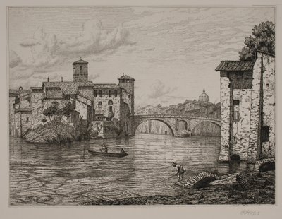Parti ved Ponte Rotto i Rom 作者 威廉·肯
