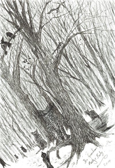 蒙蒂和宝贝的守护者，2013 年 作者 文森特·亚历山大·布斯