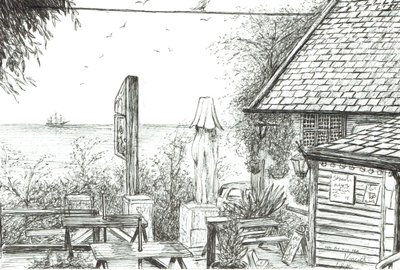 怀特岛的旅馆，2009年 作者 文森特·亚历山大·布斯