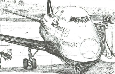Jumbo Jet at Logan Airport, 2003 作者 文森特·亚历山大·布斯