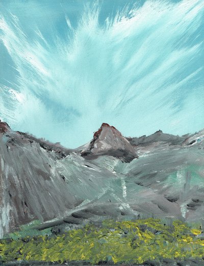 Lakeland Hills，2010，（丙烯酸帆布板） 作者 文森特·亚历山大·布斯
