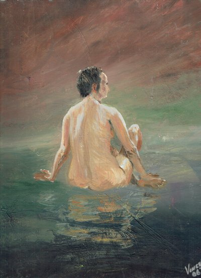 Naked，2006，（丙烯酸帆布板） 作者 Vincent Alexander Booth
