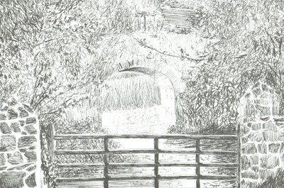 Pathway under archway Isle of Wight, 2012 作者 文森特·亚历山大·布斯