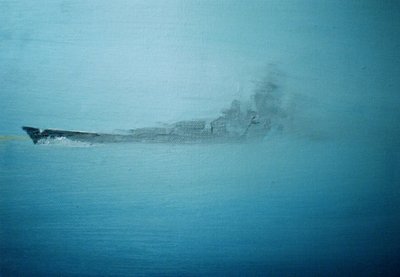 晨雾中的沙恩霍斯特 渠道冲刺1942年，2014年 作者 Vincent Alexander Booth