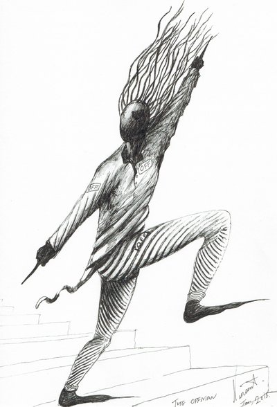The OFF Man, 2018 作者 文森特·亚历山大·布斯