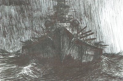 Tirpitz in heavy weather 1942, 2004 作者 文森特·亚历山大·布斯