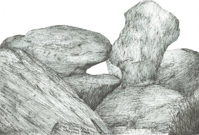kissing rocks on Kinder Scout, 2007 作者 文森特·亚历山大·布斯