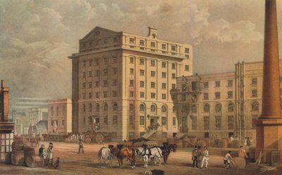 1851年，伦敦斯蒂芬，莱曼街的制糖厂 作者 文森特·布鲁克斯（Vincent Brooks）