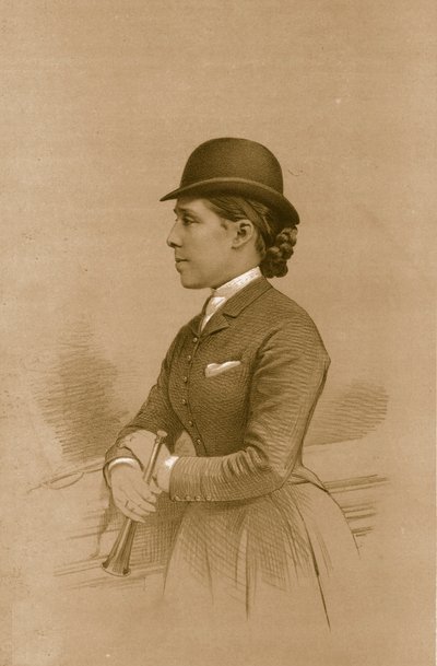 雅伯勒伯爵夫人，1879年。 作者 文森特·布鲁克斯·戴和儿子