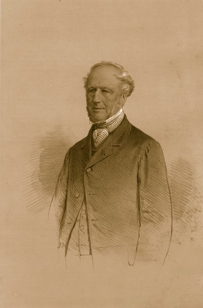约翰·罗素牧师（Rev. John Russell），1879年。 作者 文森特·布鲁克斯·戴和儿子